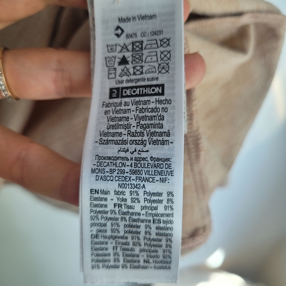 Decathlon Long Sleeve Fitted Sweatshirt - Picture 4 of 5